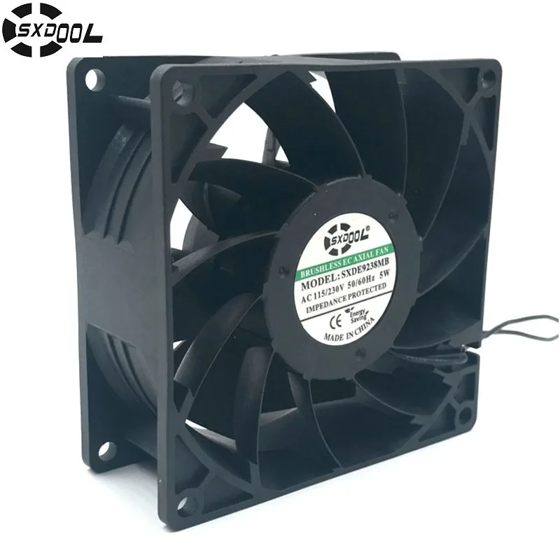 SXDOOL SXDOOL SXDE9238MB 92x92x38mm case fan — product photo