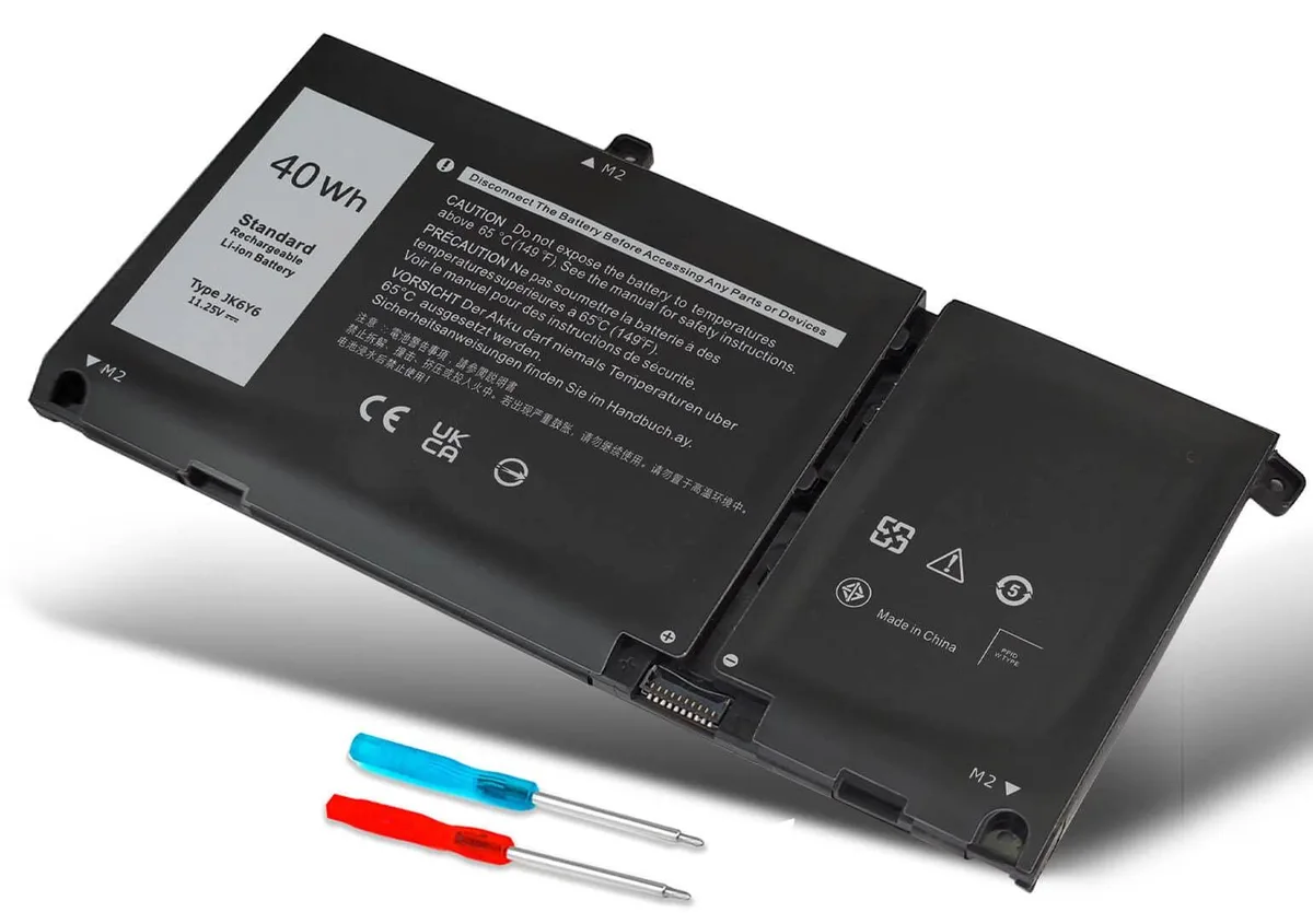  DELL 40Wh JK6Y6 11.25V laptop battery — product photo
