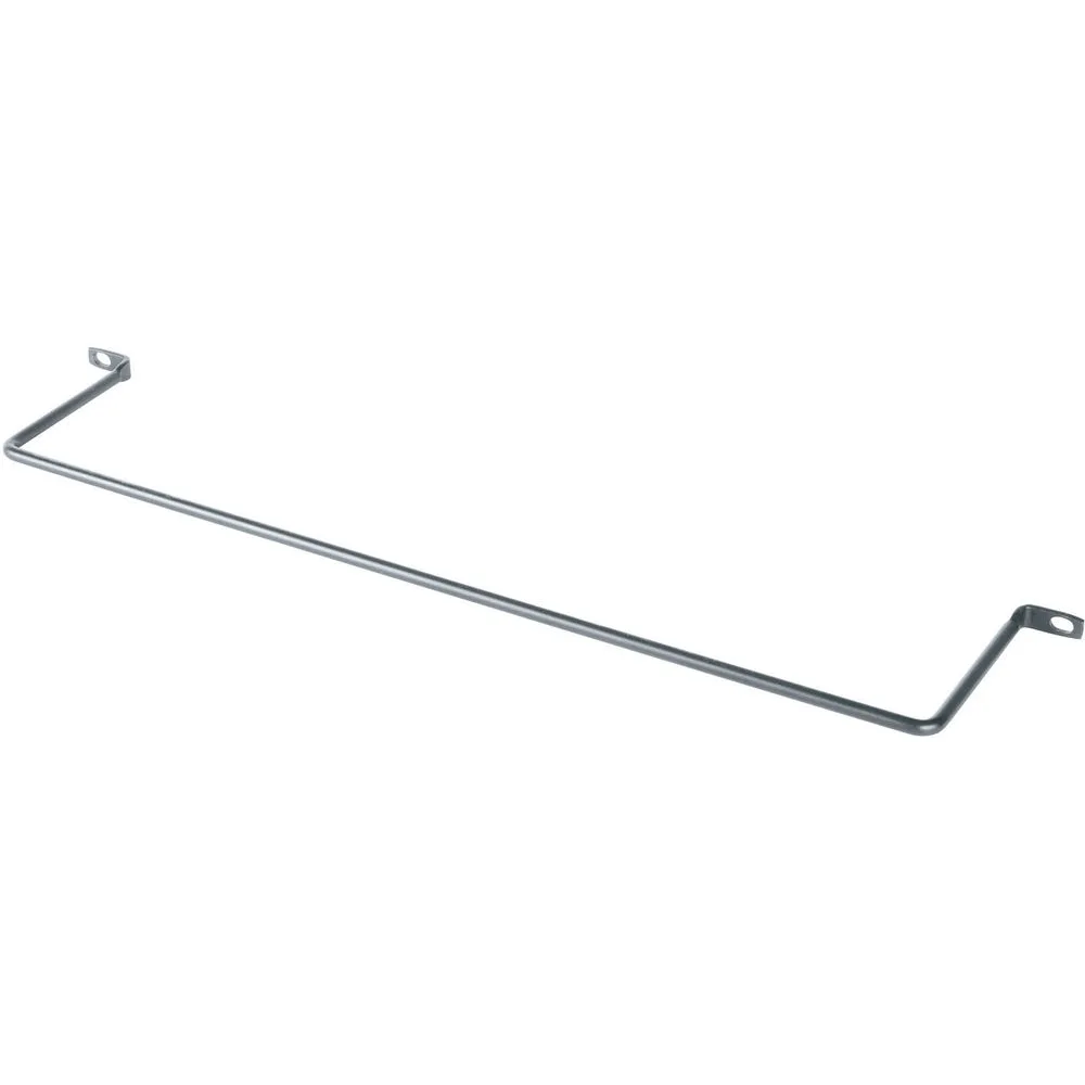MIDDLE ATLANTIC PRODUCTS MIDDLE ATLANTIC PRODUCTS LBP-4R90 Cable Lacing Bar 10 Pack 4in Offset 90 Degree Bends Black Steel 19.0x5.0x.5 — product photo
