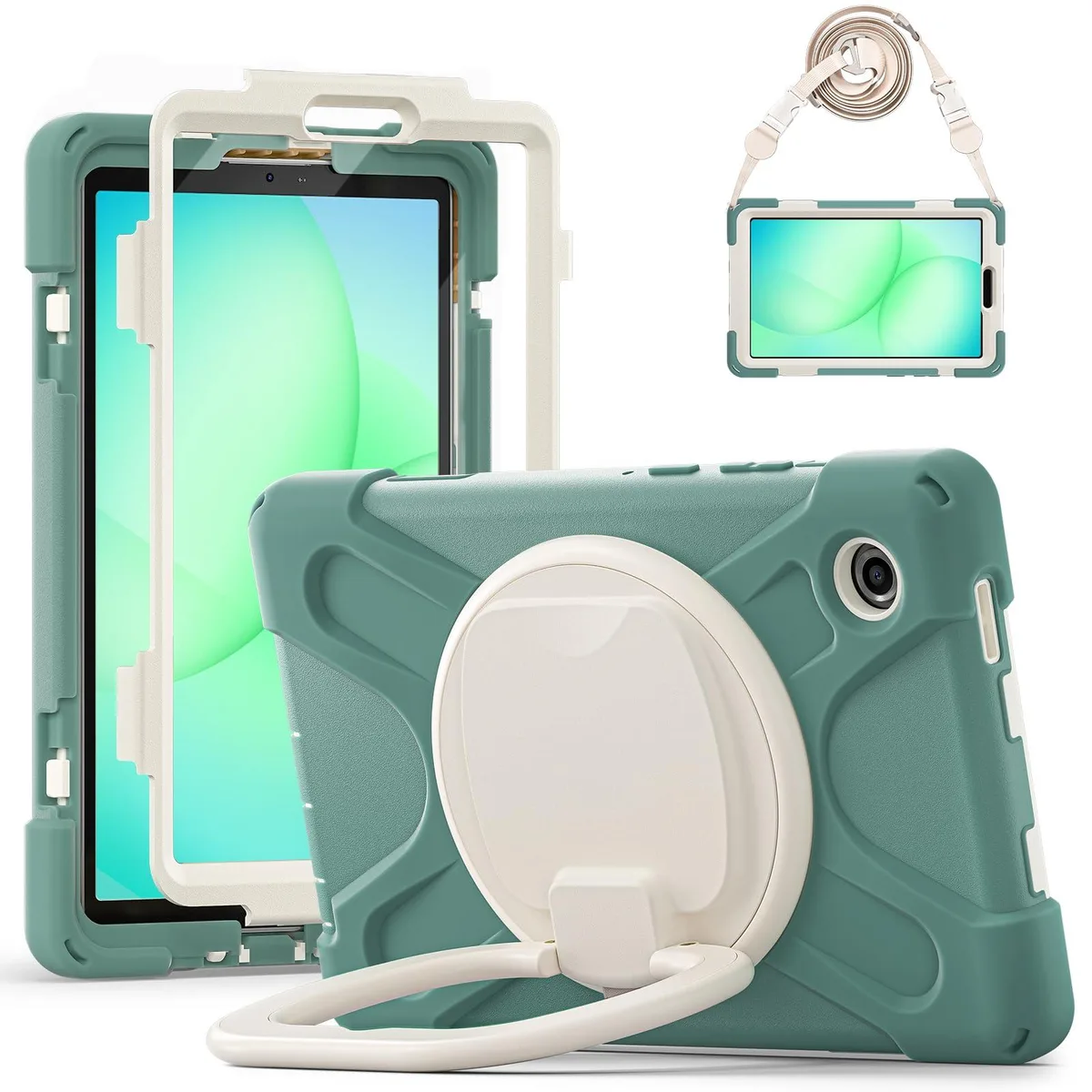 Timoom Timoom Rugged Silicone Case 8.7" Tab A11/A9 Emerald Green — product photo