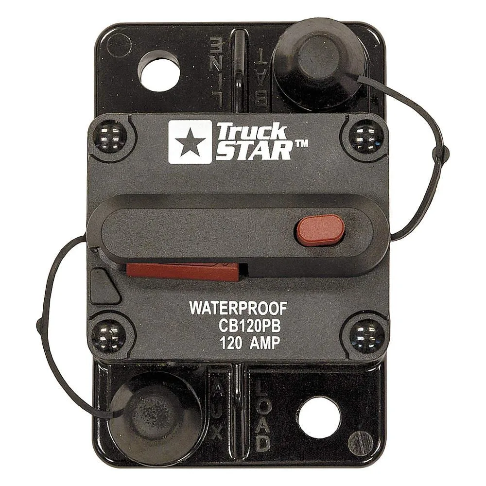 Buyers Products Company Buyers Products Company CB120PB Hi-Amp Circuit Breaker 120 A 42V DC — product photo