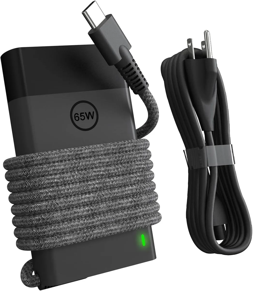 Kenuco Kenuco 65W USB-C AC Adapter for HP Spectre x360 Envy x360 EliteBook x360 ZBook ProBook Elite x2 — product photo