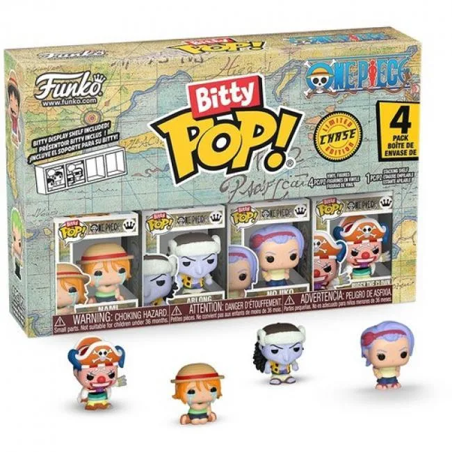 Funko Funko 86893 Bitty POP! One Piece Nami 4-Pack Mini Figures Game — product photo