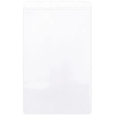 Partners Brand Partners Brand Clear Vinyl Envelopes 5 x 8" 50 Pack JTH191 — product photo