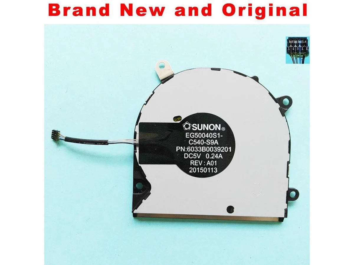 Fans Fans CPU cooler for SUNON EG50040S1-C540-S9A 6033B0039201 DC5V 0.24A — product photo