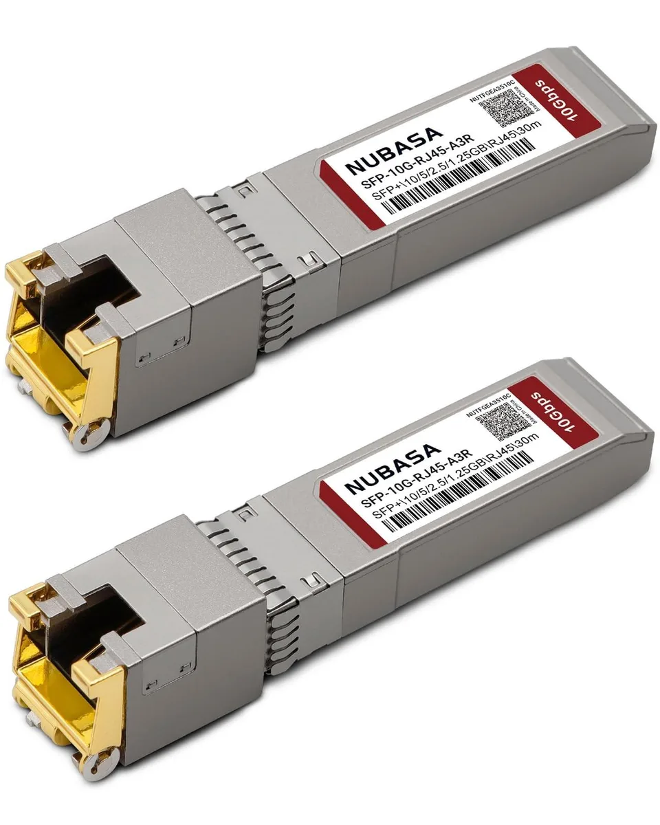 ARENTI ARENTI SFP+ to RJ45 Adapter 10G/5G/2.5G/1G Pack of 2 — product photo