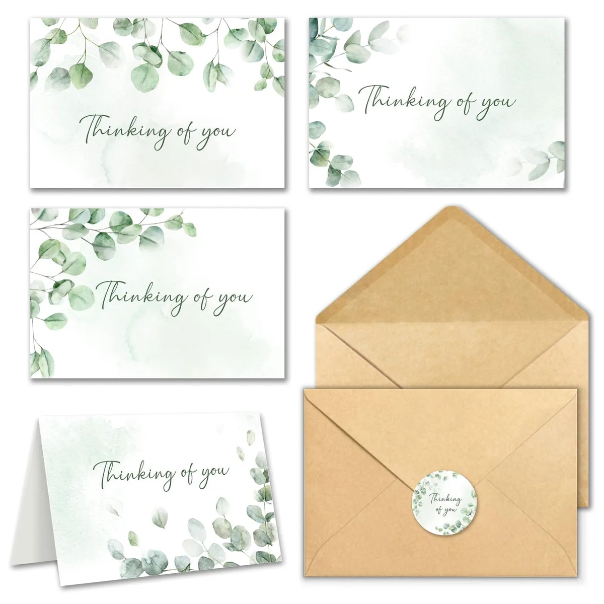  Avery 24 Thinking of You Cards with Envelopes 4x6in 65 lbs — product photo