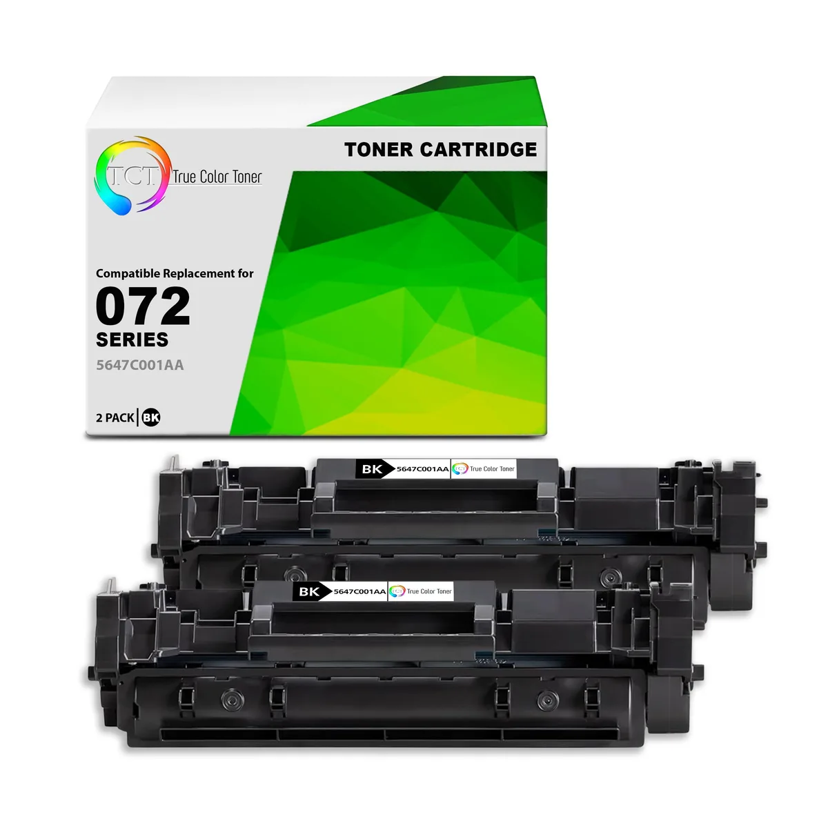 True Color Toner True Color Toner Cartridge 072 2 Pack Black 1400 Pages — product photo