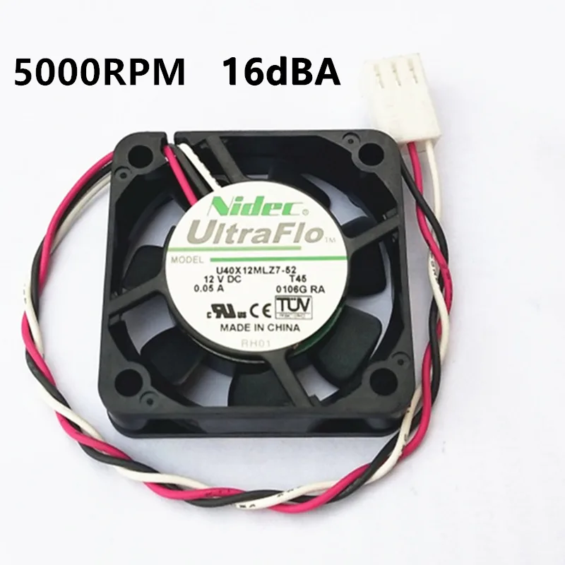SXDOOL SXDOOL U40X12MLZ7-52Bearing 40x40x10mm 12V case fan — product photo