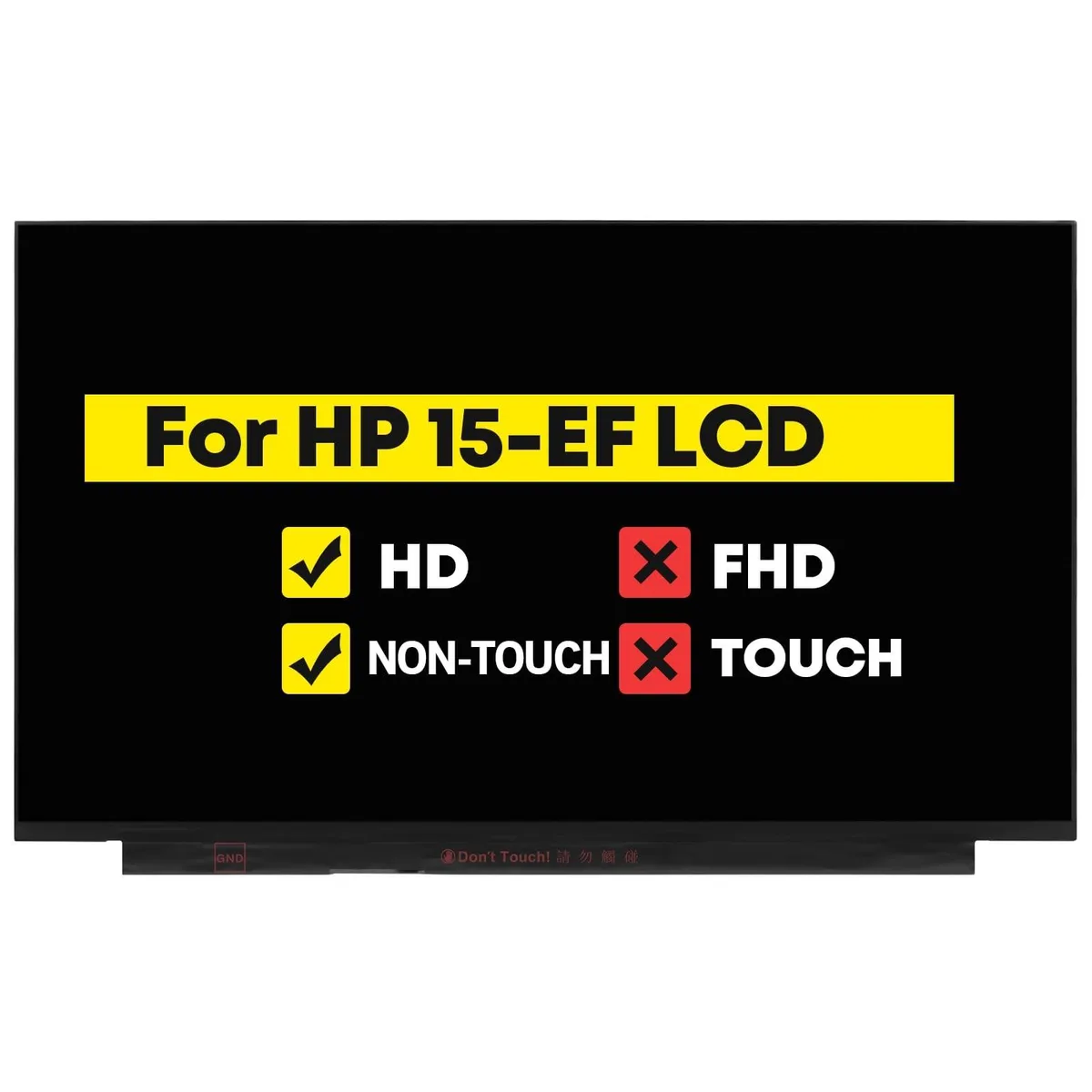Avantalk Avantalk 15.6" HD 1366x768 30-pin non-touch 2 in 1 accessory — product photo