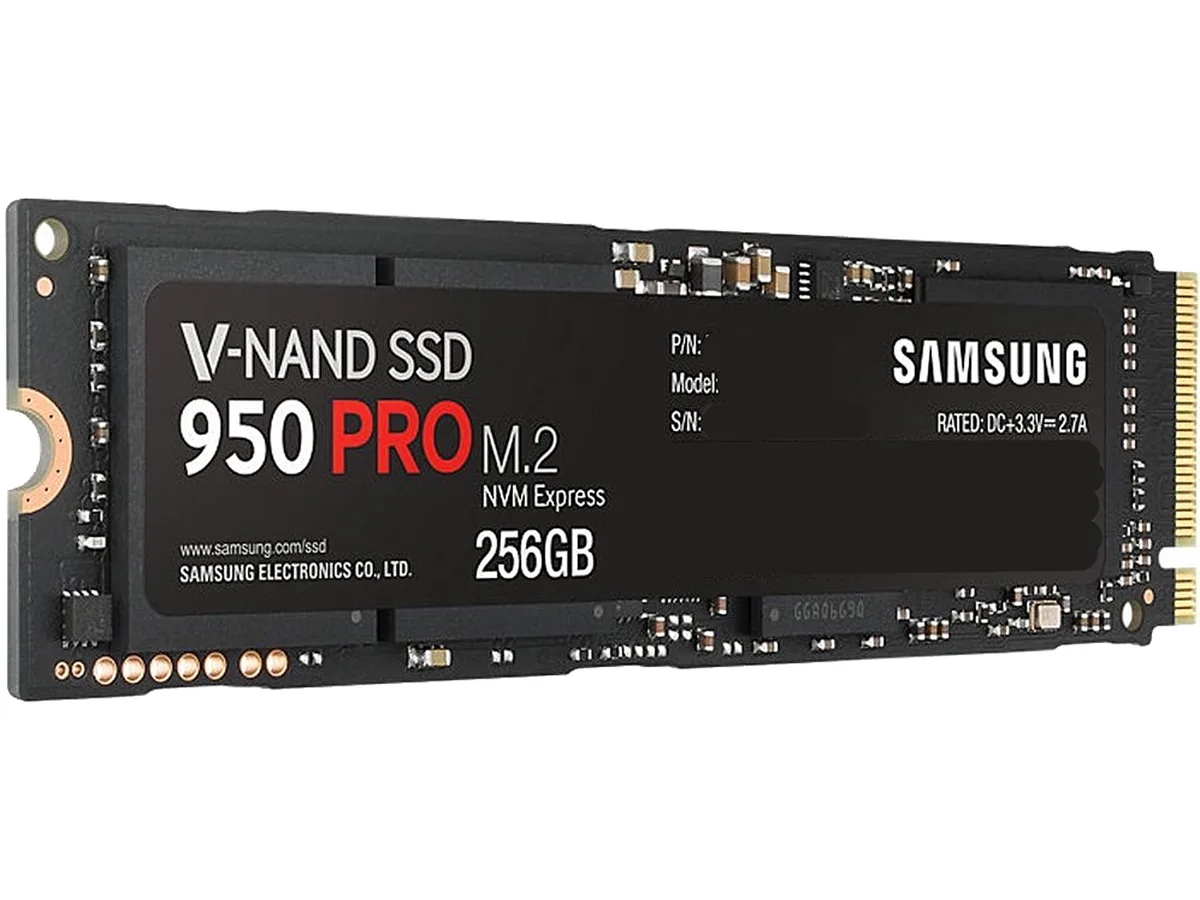 SAMSUNG SAMSUNG SDSM950M2-256GP 950 PRO 256GB internal SSD — product photo
