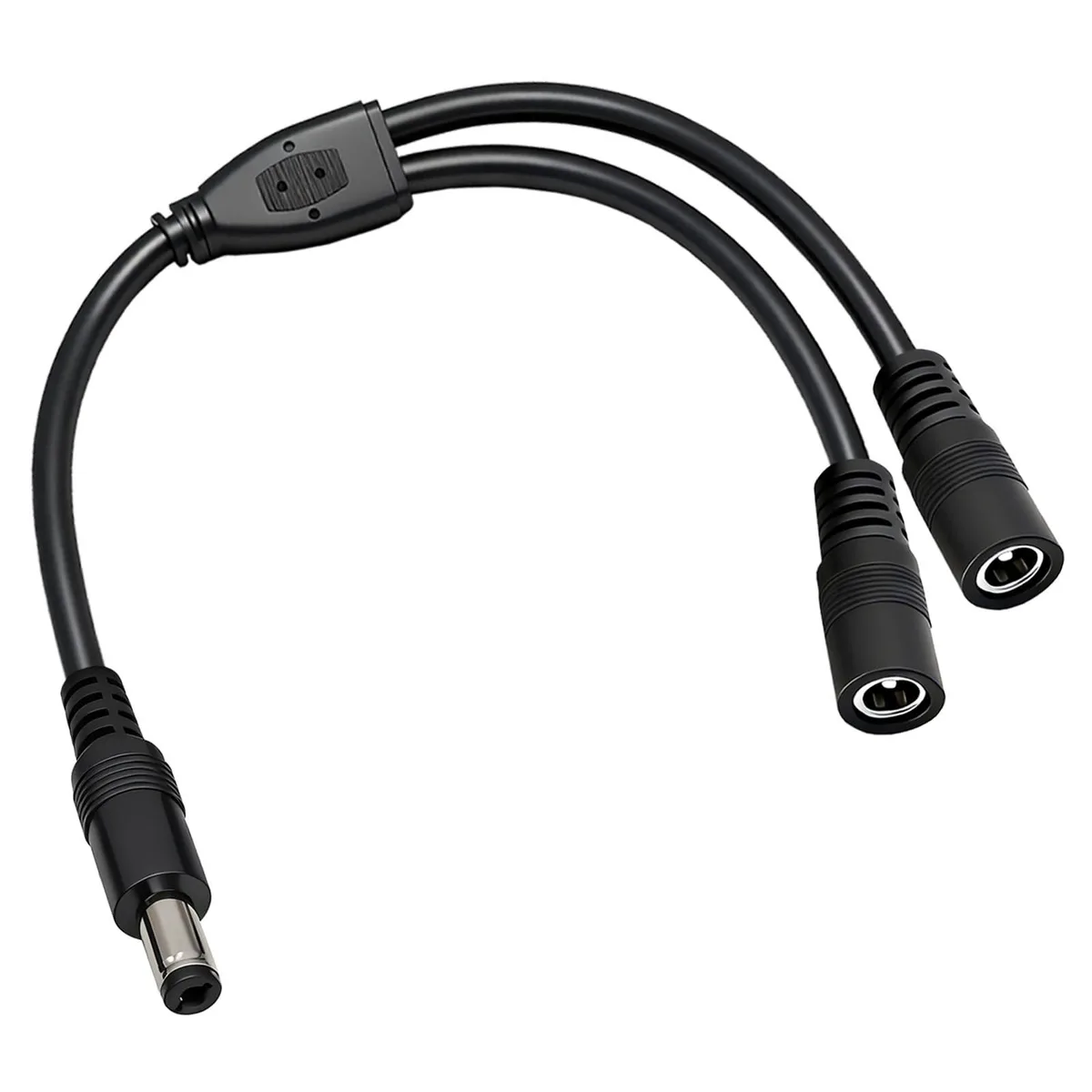  GGIPOWY 3-Pack 18AWG DC 5.5mm x 2.1mm 12V/24V Power Splitter Cord — product photo