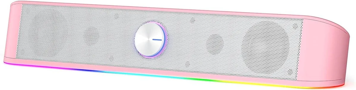 Redragon Redragon GS560 2.0 Channel Sound Bar Pink — product photo