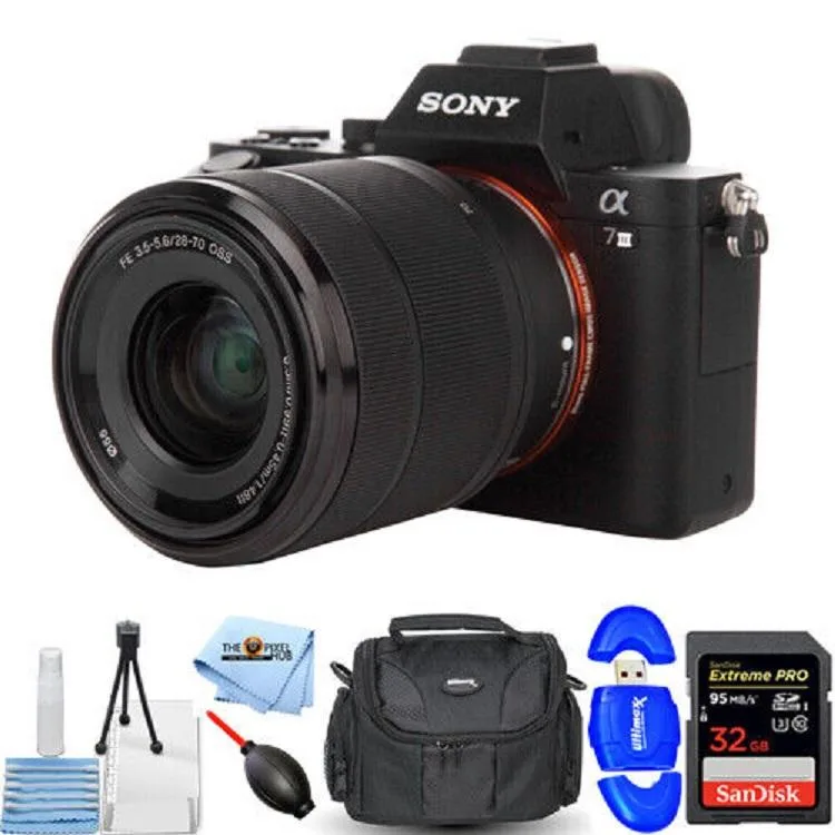 Sony Sony Alpha a7 III 24MP 28-70mm 7PC Accessory Bundle — product photo