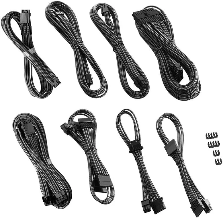CableMod CableMod RT-Series Pro ModMesh 12VHPWR Dual Cable Kit Carbon — product photo