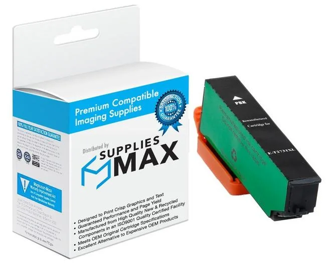 SuppliesMax SuppliesMax T273XL120 Photo Black Ink Cartridge 500 Pages — product photo