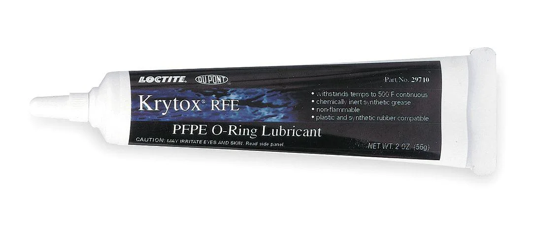 Loctite Loctite Krytox RFE PFPE O-Ring Lubricant 2 oz tube NLGI Grade 2 29710 — product photo
