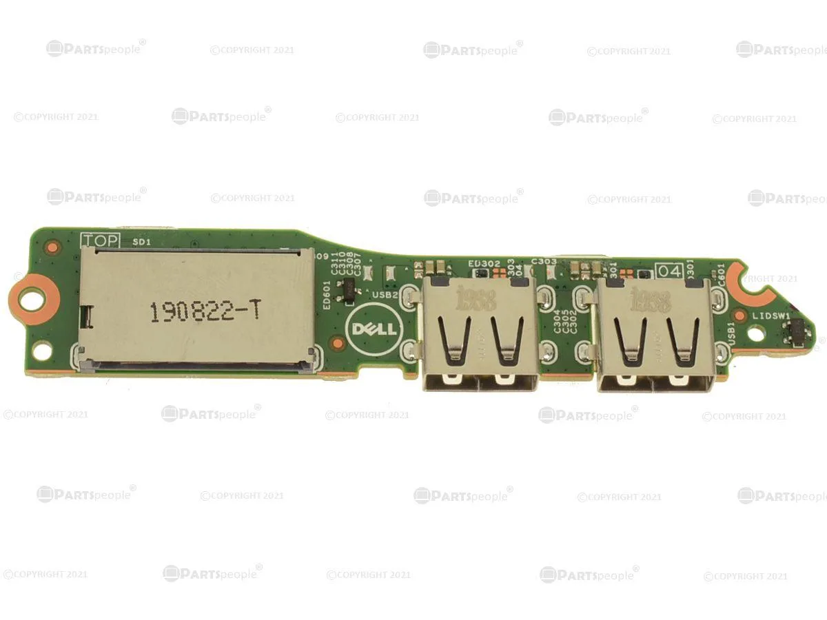 DELL DELL G Series G3 3590 SD Card Reader USB IO Board KHGM9 — product photo
