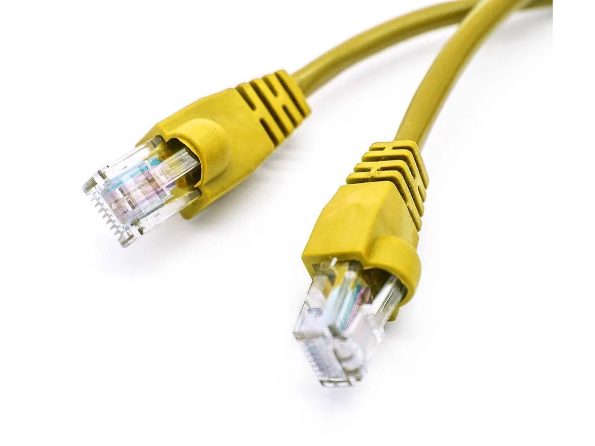 BattleBorn BattleBorn GC-C5MB-7YEL Cat5e RJ45 Ethernet Cable 7 ft Yellow — product photo