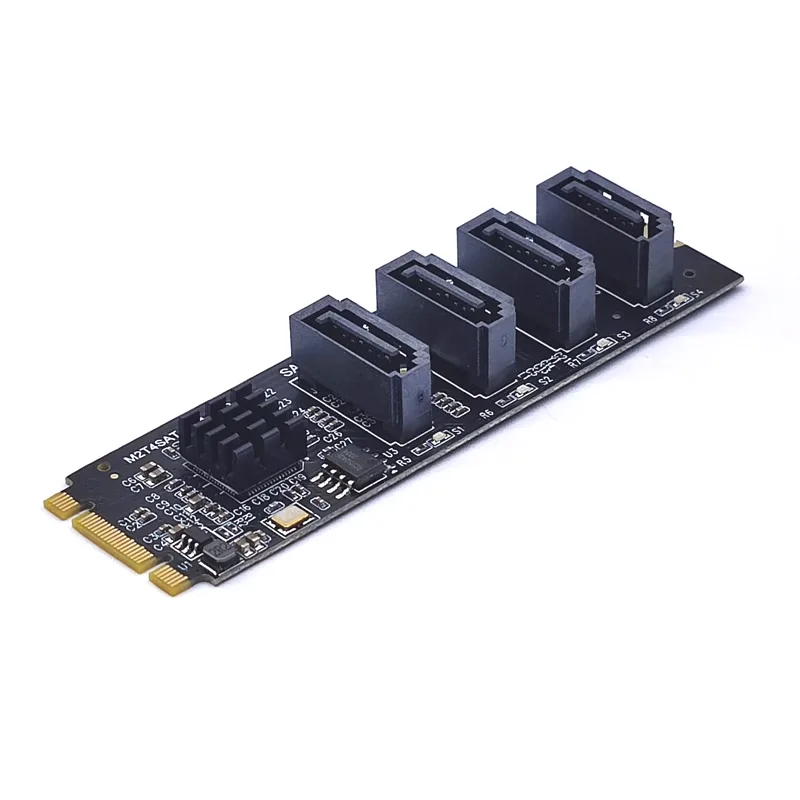 weastlinks weastlinks M.2 NVME to Mini SAS SFF-8087 4 Port SATA3.0 6Gbps Hard Drive Adapter — product photo
