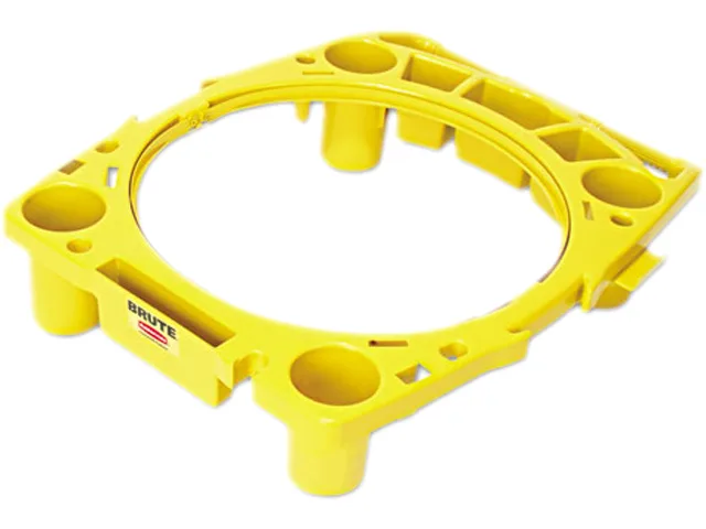 Rubbermaid Rubbermaid RCP 9W87 YEL Rim Caddy 26x32 Yellow cleaning — product photo