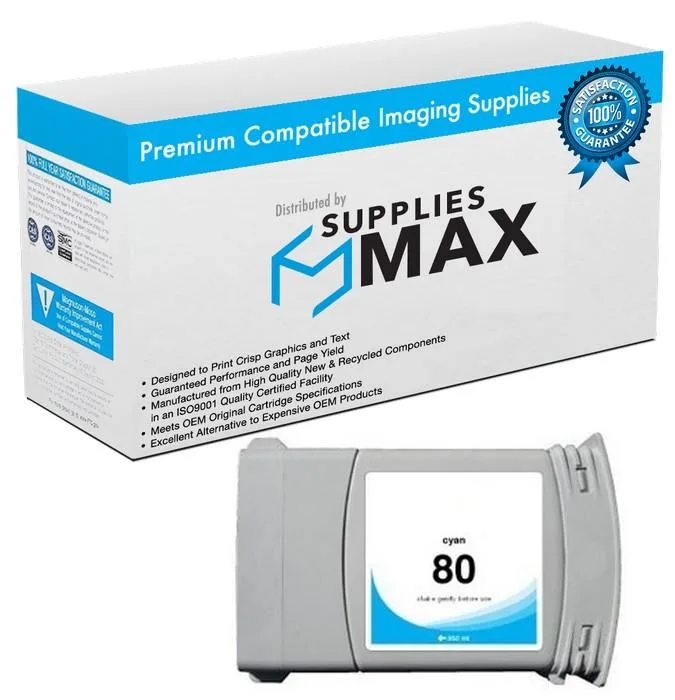 SuppliesMax SuppliesMax C4846A Cyan Remanufactured Inkjet 4400 Pages — product photo