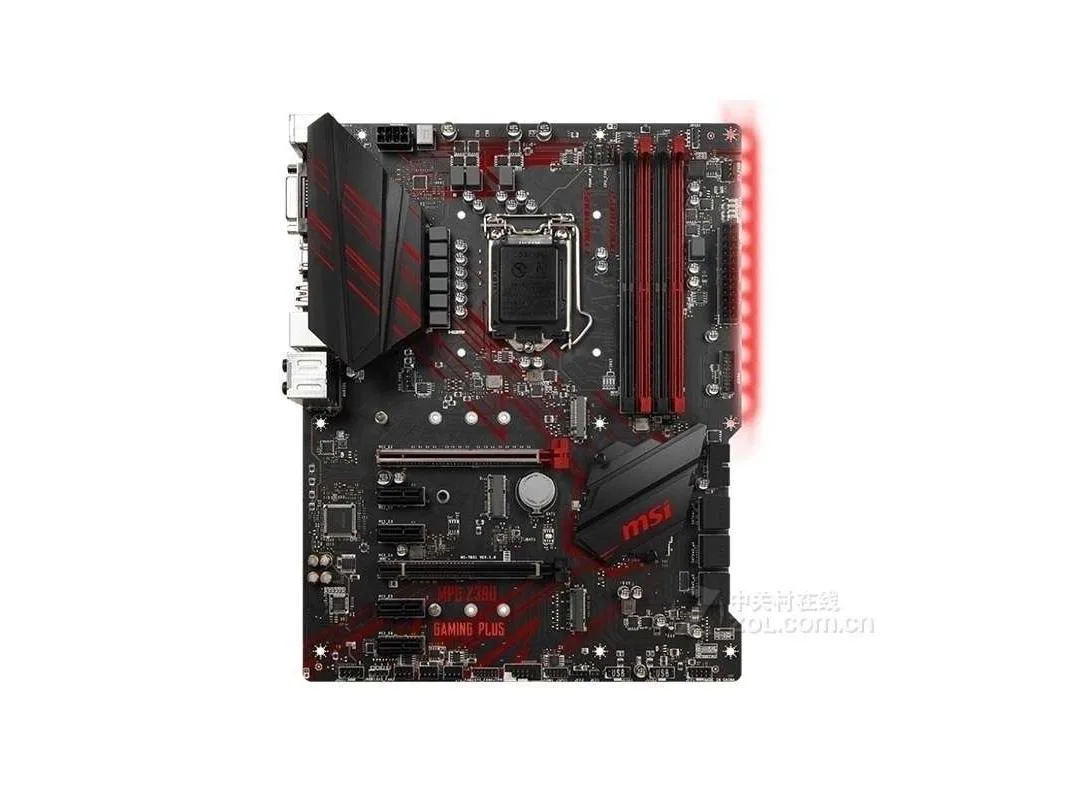 MSI MSI MPG Z390 GAMING PLUS Intel motherboard LGA 1151 DDR4 64GB ATX — product photo