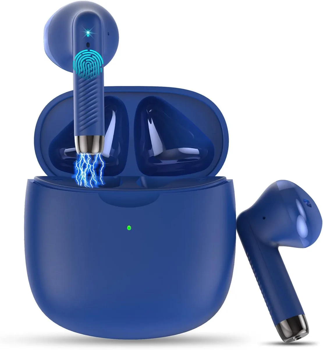 KEHIPI KEHIPI Wireless Earbuds Bluetooth 5.3 Blue 32H — product photo
