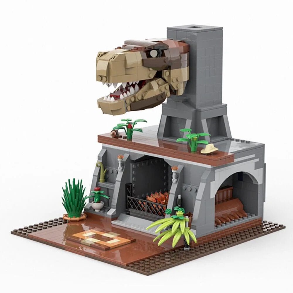ZITIANYOUBUILD ZITIANYOUBUILD C5006 Fireplace Dinosaur Building Set 941 Parts — product photo