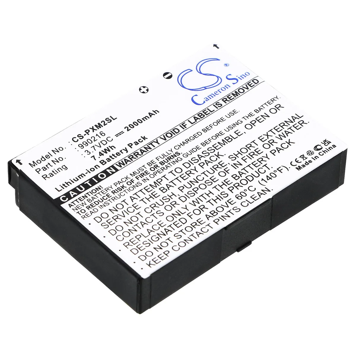 Cameron &amp; Co Cameron &amp; Co DS-CS-PXM2SL Li-ion Battery 2000mAh 3.7V Black — product photo