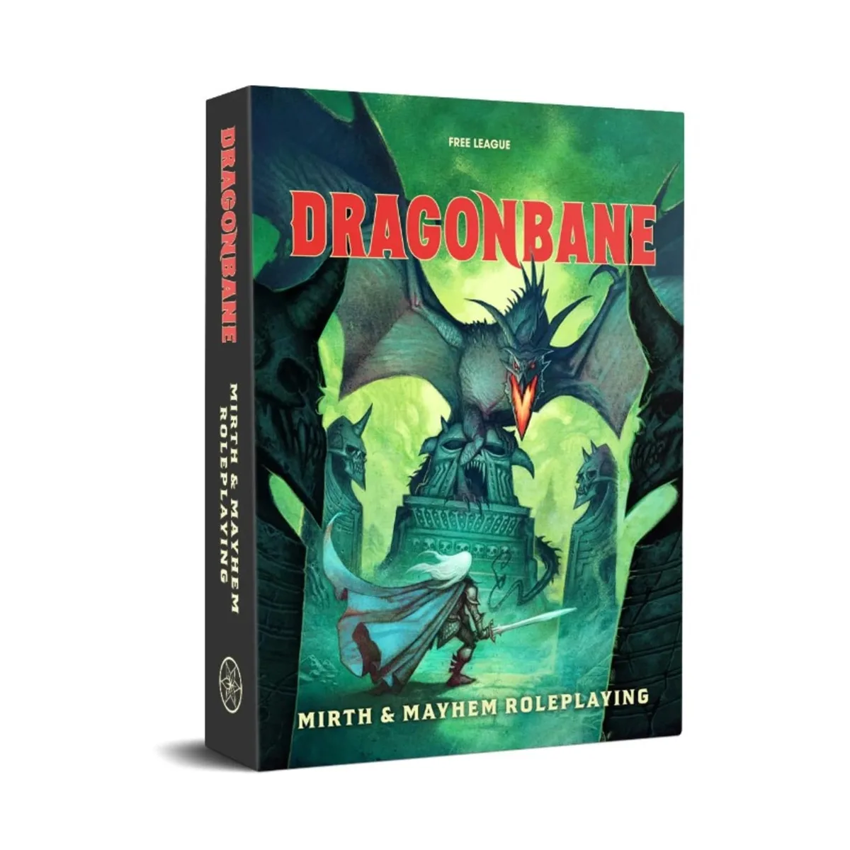 Free League Publishing Free League Publishing Dragonbane RPG Core Set Mirth &amp; Mayhem Boxed Set — product photo