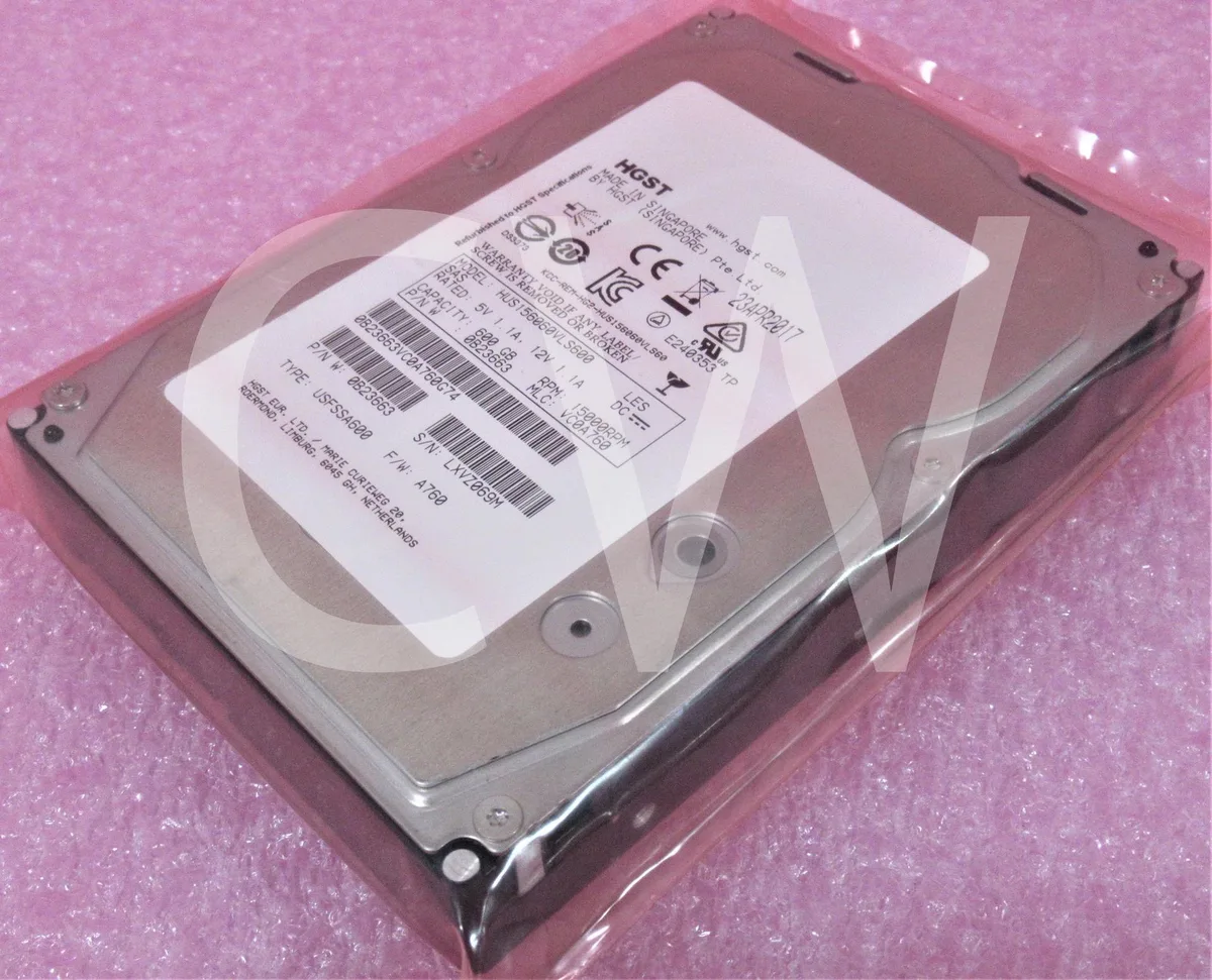 HGST HGST Ultrastar HUS156060VLS600 600GB 15000RPM SAS 64MB 3.5" internal hard drive — product photo