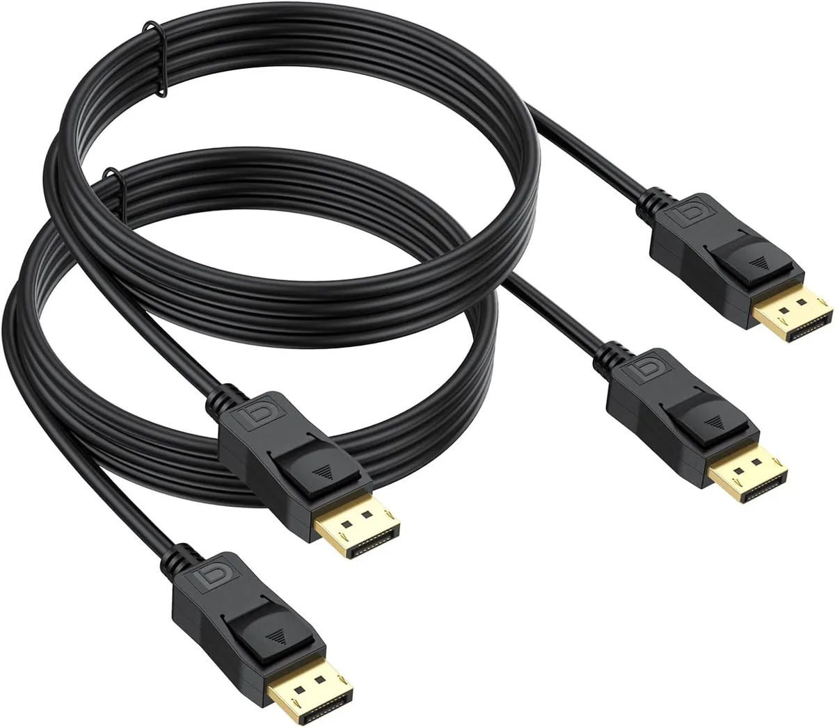 Chopmate Chopmate DisplayPort cable 3 ft 2-pack 4K 60 Hz 2K 144 Hz — product photo