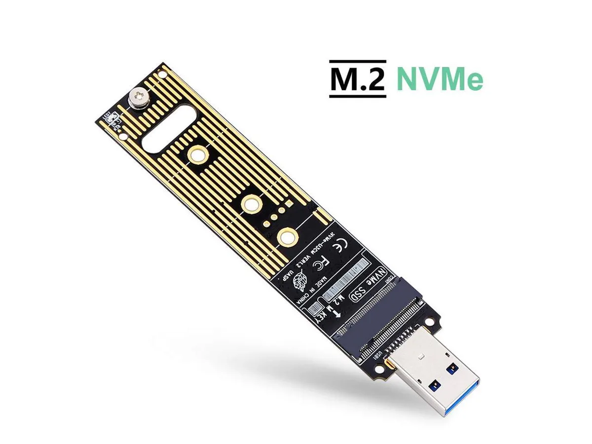 IHDAPP IHDAPP M.2 NVME USB 3.1 Adapter 10 Gbps Gen 2 Bridge Chip — product photo