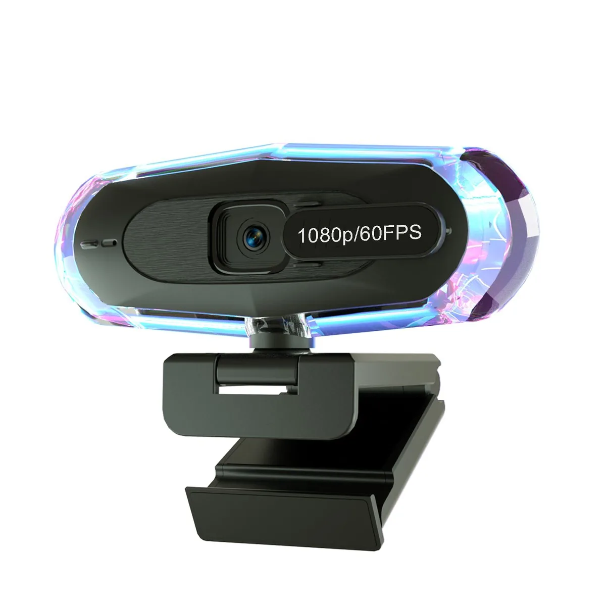  ceabulila LED webcam 1080p 60fps USB 2.0 video capturing device — product photo
