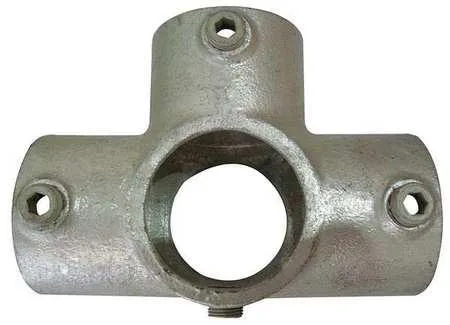 Value Brand Value Brand 30LX42 Structural Pipe Fitting Cross Cast Iron 1.25 in — product photo