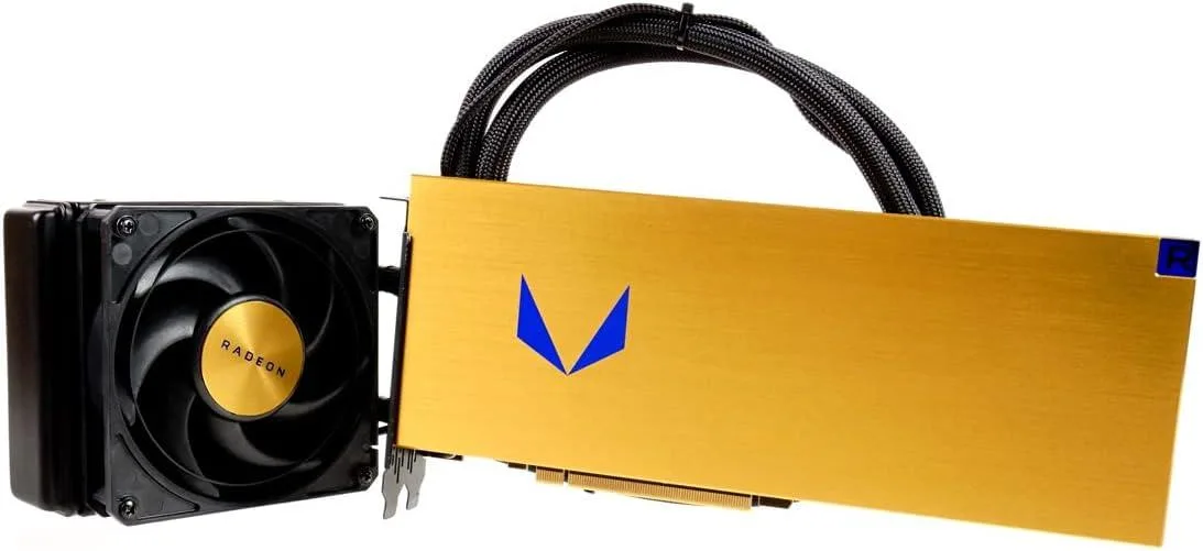 AMD AMD Radeon RX Vega 64 Frontier Edition Liquid Cooled 16GB HBM2 graphics card — product photo