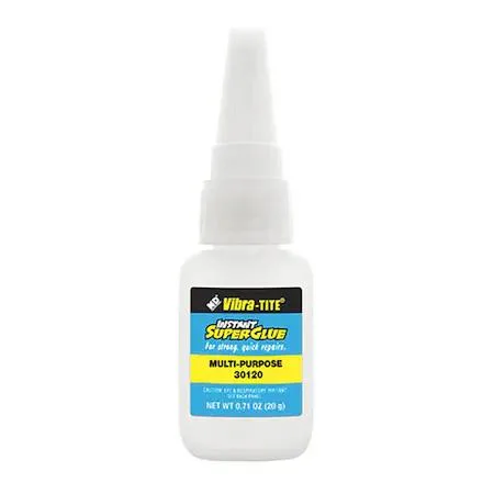 Vibra-TITE Vibra-TITE 30120 Instant Adhesive 301 Series Clear 1 lb Bottle — product photo
