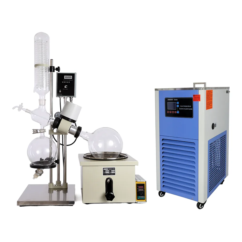 HNZXIB HNZXIB RE-501 5L Rotary Evaporator with -20°C Chiller 110V — product photo
