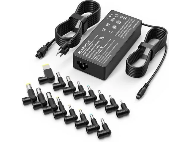 LORDWORLD LORDWORLD 90W Universal Laptop Charger 16 Tips 15V-20V 4.62A — product photo