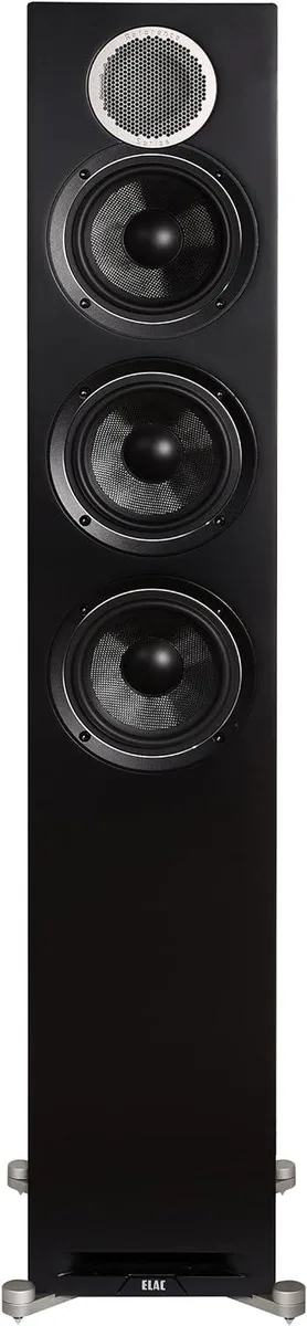 Elac Elac DFR52-BK Debut Reference Floorstanding Speaker Black Walnut 140W 42Hz-35kHz 87dB 6 Ohms — product photo