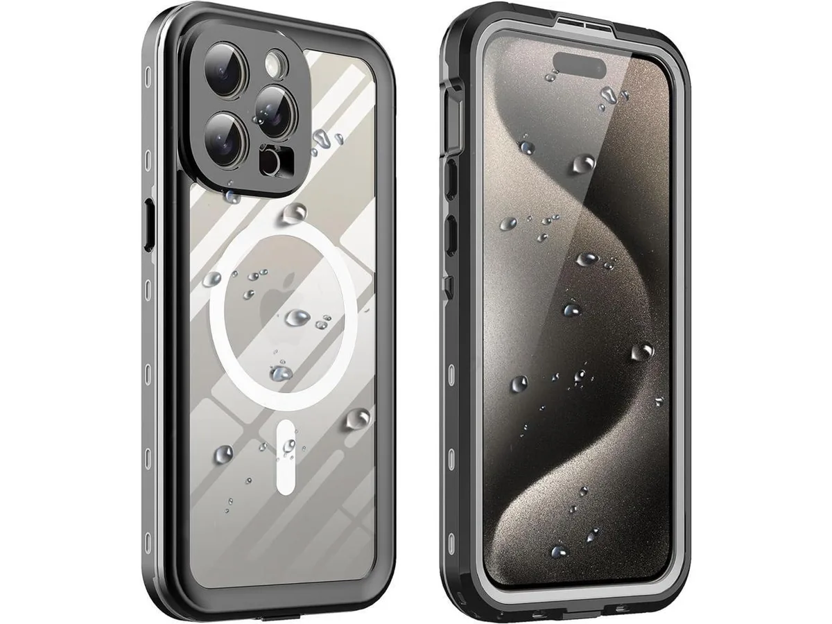 BONAEVER BONAEVER iPhone 15 Pro Max 6.7" Waterproof Case Red — product photo