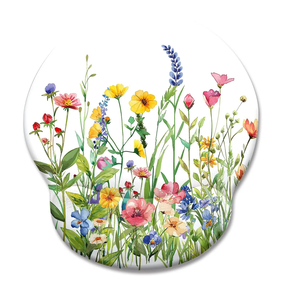 KEHIPI KEHIPI J-MOUA026 Wild Flower Mouse Pad 9.8 x 8.6 in — product photo