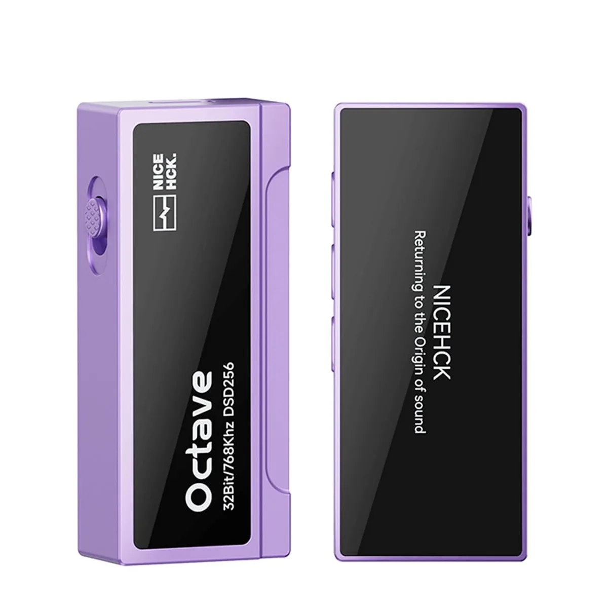 LORDWORLD LORDWORLD Octave ES9039Q2M DAC Amp Dongle CNC Aluminum Purple — product photo