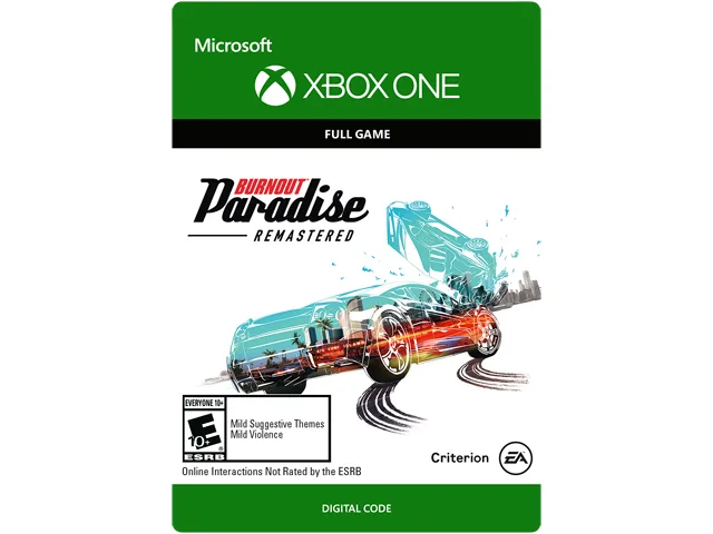 Electronic Arts Electronic Arts G3Q-00455 Burnout Paradise Remastered Xbox One downloadable game — product photo
