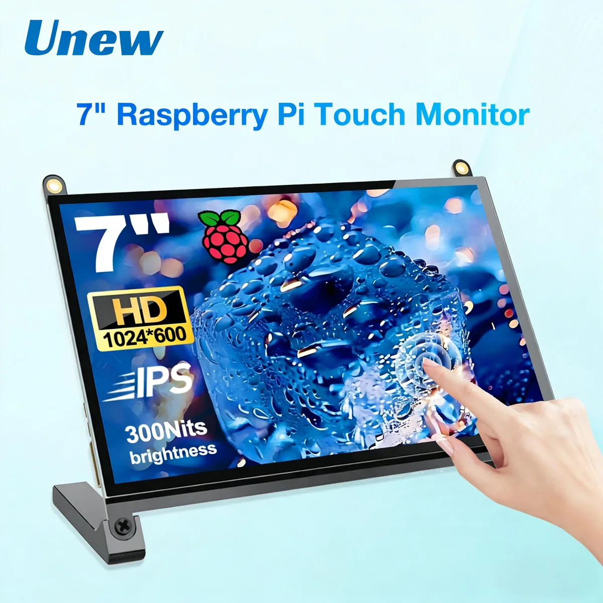 Unew Unew CX070PI-A 7 inch portable monitor 1024x600 IPS touchscreen — product photo