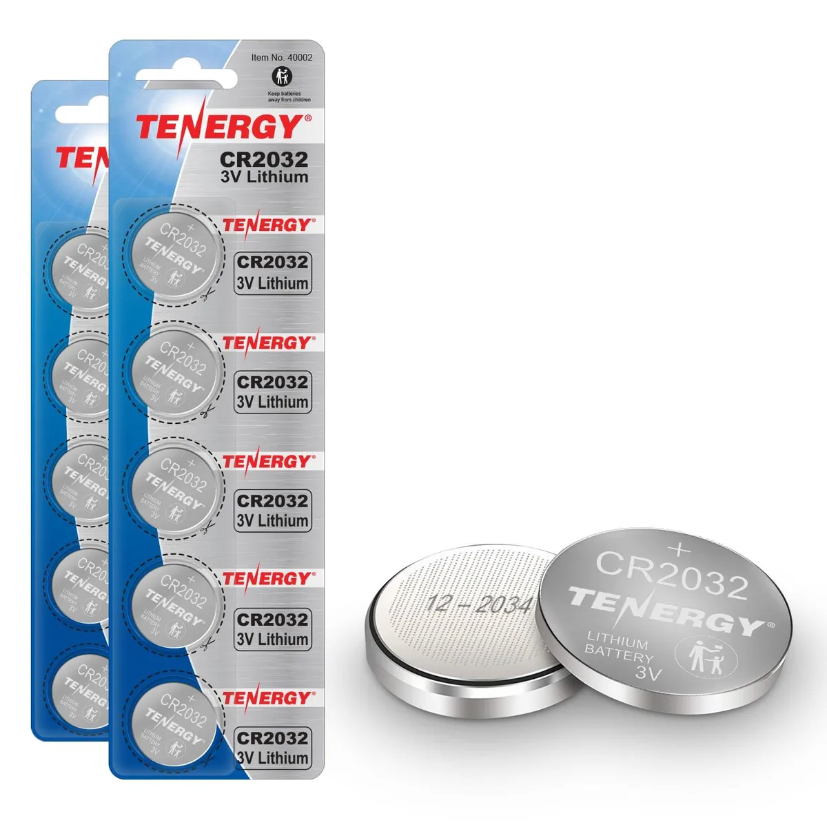 No Sew No Sew CR2032 3V Lithium Coin Cell Battery 10 Pack — product photo