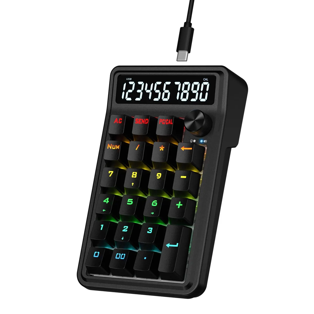 Redragon K733 Wired Gasket RGB Numpad 22 Keys Creamy Linear Switch — product photo