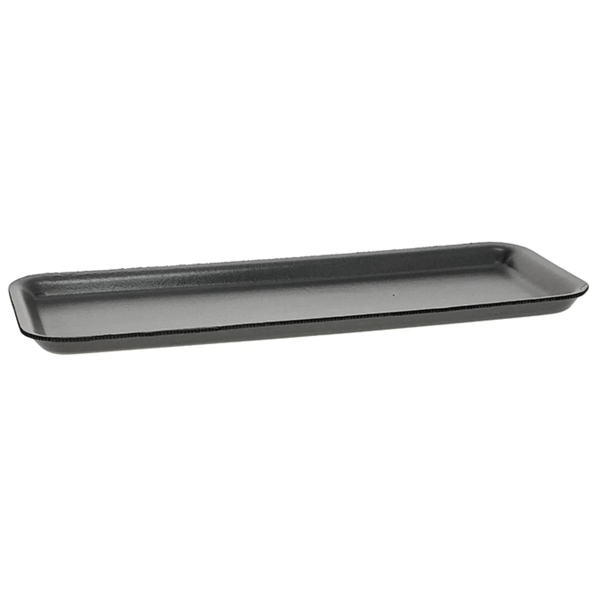 Pactiv Pactiv 0TFB07S00000 #7S 14.62 x 5.62 x .67 Black Foam 250/Carton cleaning — product photo
