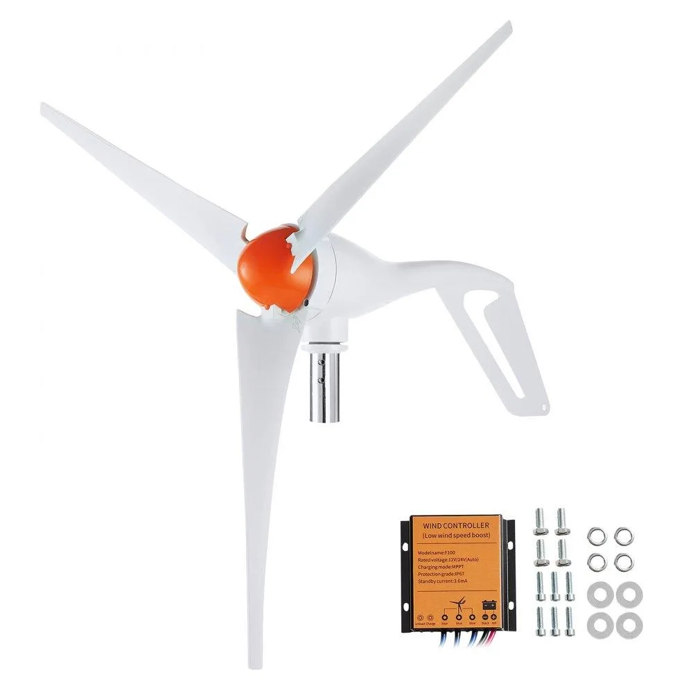 VEVOR VEVOR 500W 12V Wind Turbine Generator 3-Blade Kit with MPPT Controller — product photo